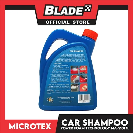 Microtex Car Shampoo Power Foam Technology MA-S101 1L